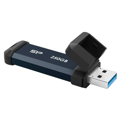 Silicon Power SP250GBUF3S60VPB 250GB USB Flash Drive, USB3.2 Gen.2, Marvel Xtreme M80, Read up to 600 MB/s, Write up to 500MB/s, Blue slika 2