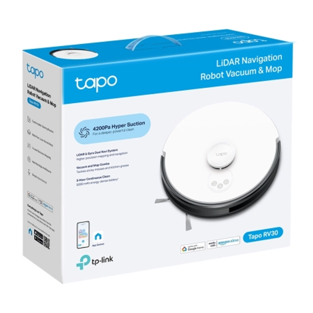 TP-Link Robot Usisivač sa Mopom Tapo RV30  slika 4