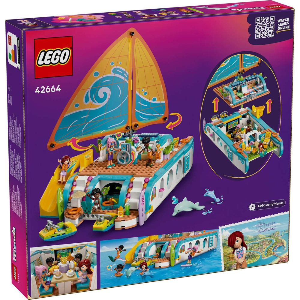LEGO 42664 Travel Boat Adventure slika 10