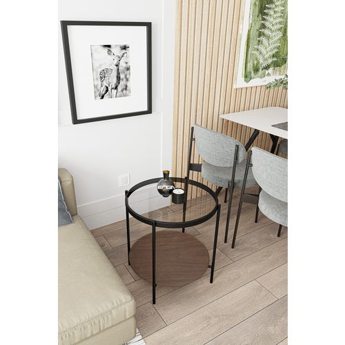 Tory - Transparent, Walnut Transparent
Walnut Side Table slika 2