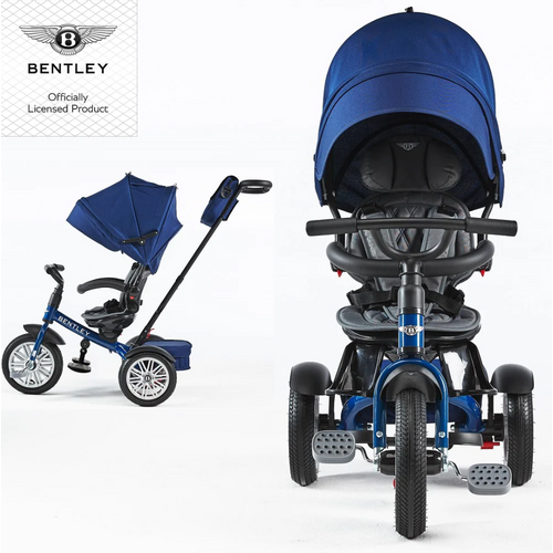Bentley tricikl 6 u 1 - tamno plavi slika 1