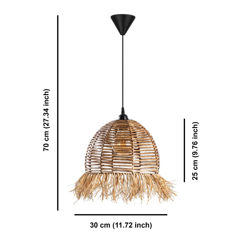 Luster Ruyo Camel sa Dizajnom Bambusa slika 5