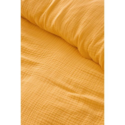 Muslin - Yellow (220 x 250) Yellow Double Bedspread slika 2