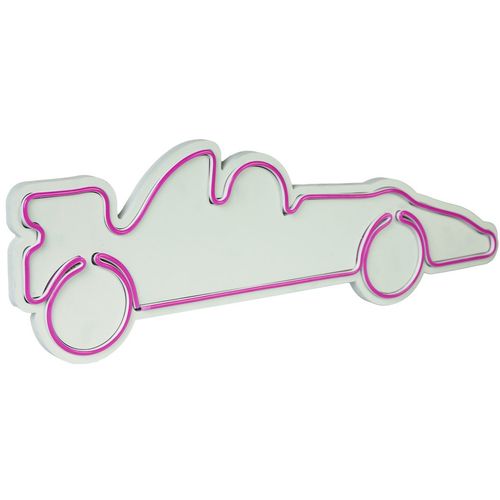 Wallity Ukrasna plastična LED rasvjeta, Formula 1 Race Car - Pink slika 5