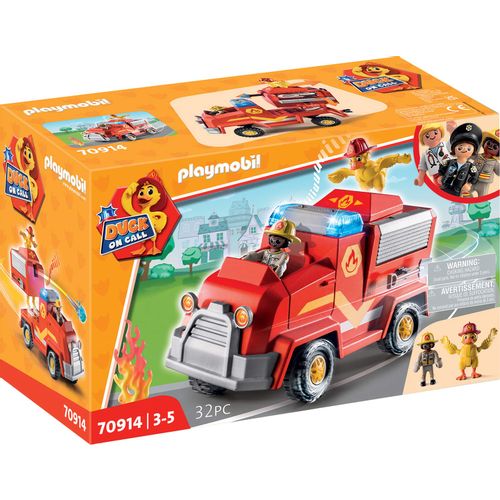 PLAYMOBIL VATROGASNO VOZILO 70914 slika 1