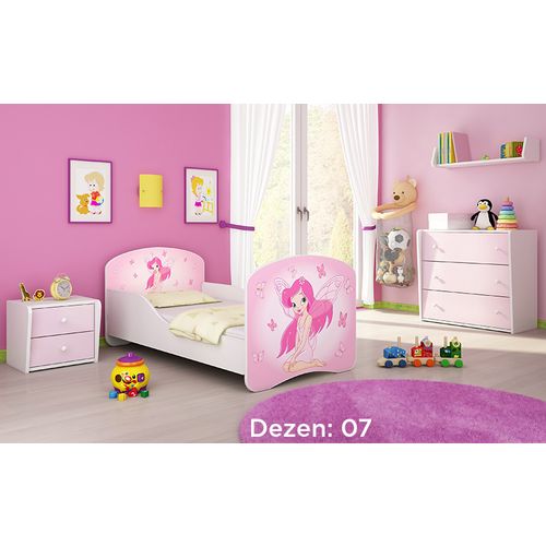 Deciji krevet ACMA I 160x80 + dusek 6 cm7 slika 1