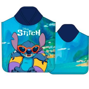 Disney Stitch Mikrovlakno Pončo Ručnik