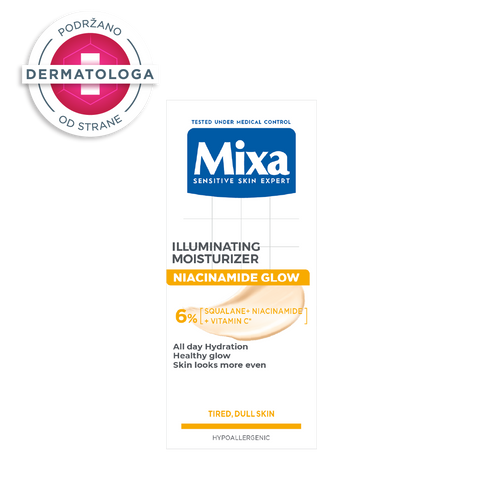 Mixa Niacinamide Glow hidratantna krema 50ml slika 2