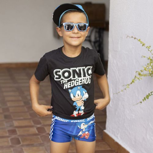 Dječje Kupaće Bokserice Sonic - Tamno plava, 8 godina slika 3