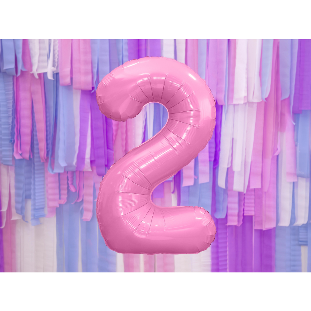 FB1P-2 Folijski balon 2 Pink 86cm slika 2