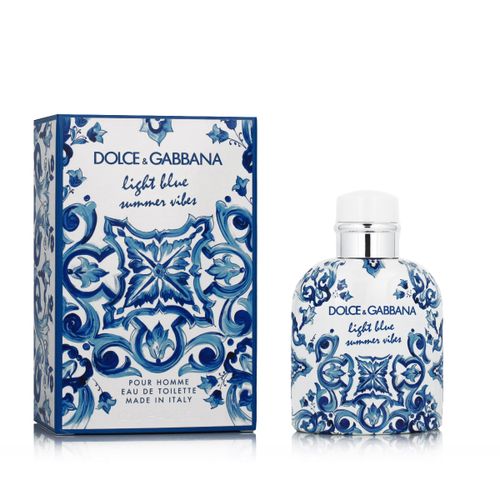 Dolce & Gabbana Light Blue Summer Vibes Pour Homme Eau De Toilette 125 ml za muškarce slika 2