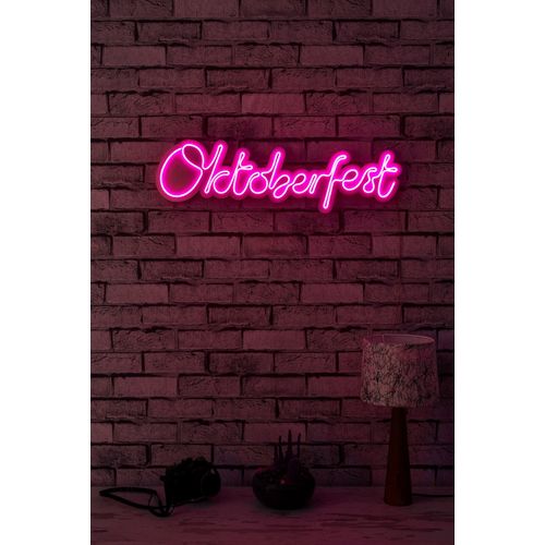Wallity Ukrasna plastična LED rasvjeta, Oktoberfest - Pink slika 12