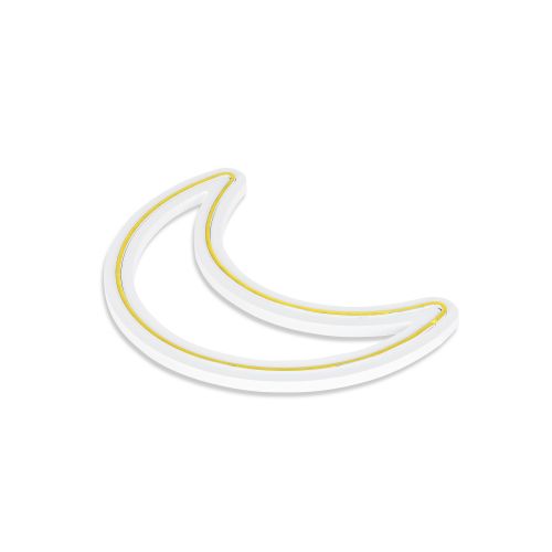 Wallity Ukrasna plastična LED rasvjeta, Crescent - Yellow slika 5