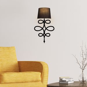 Asaf - 6986 Black Wall Lamp