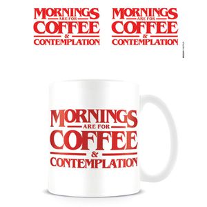 Stranger Things 'Morning are for Coffee' Šalica