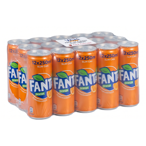 Fanta Orange pakovanje 12x250ml limenke  XXL 