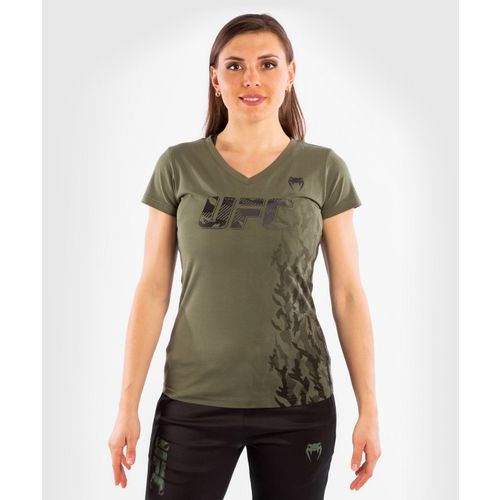 Venum UFC AFW Zenska Majica KR Khaki S slika 1