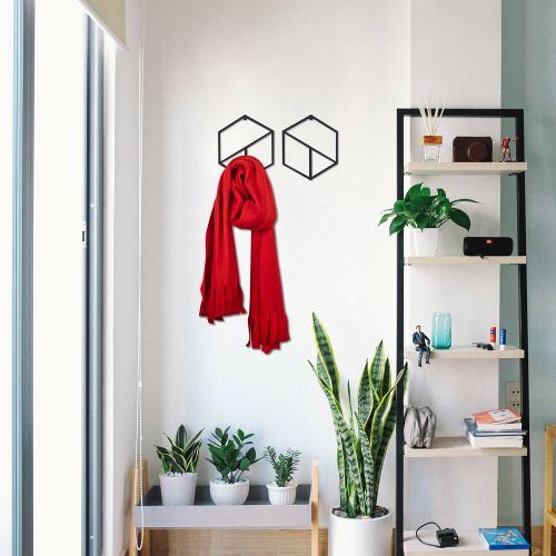 Wallity Metalna zidna kuka, Geometric slika 1