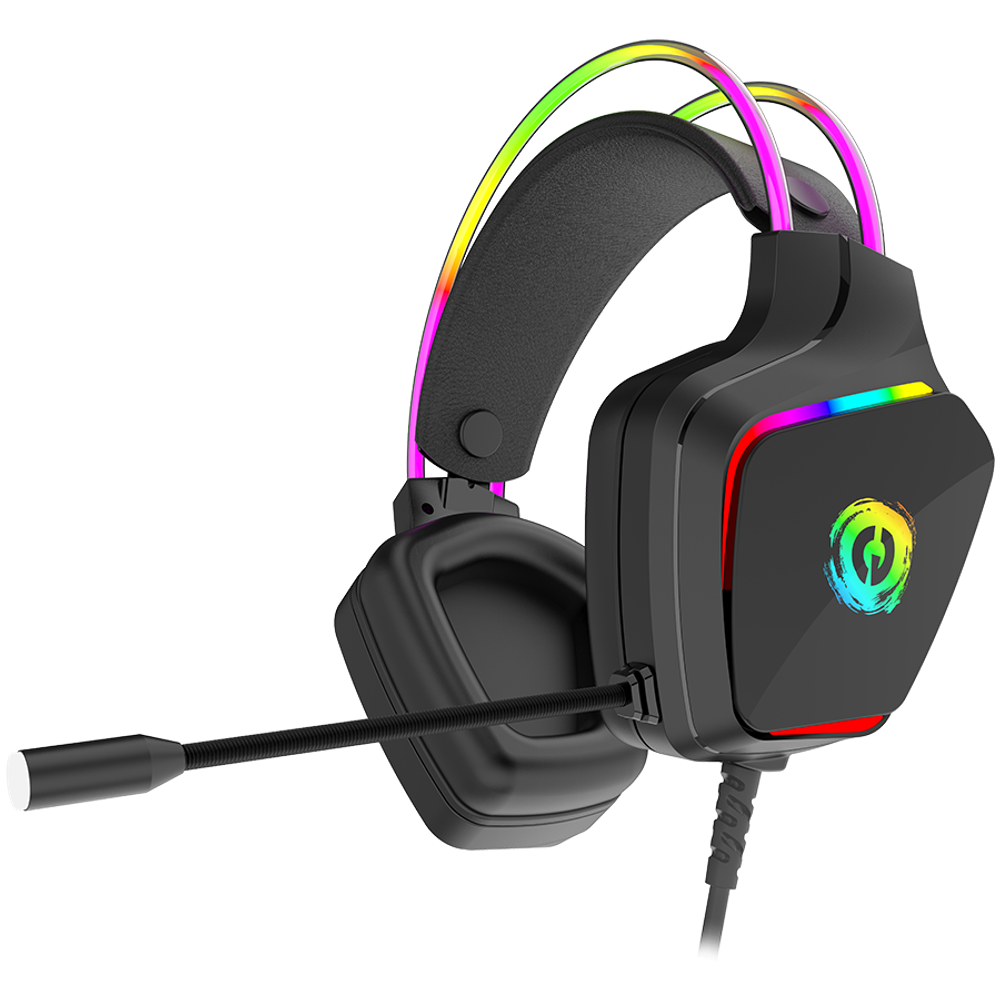 CANYON Darkless GH-9A RGB Gejmerske Slušalice slika 1