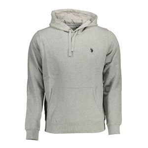 US POLO SWEATSHIRT WITHOUT ZIP GRAY MAN