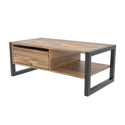 Hanah Home Haldizen Atlantic Pine - Crni sto za kafu slika 6