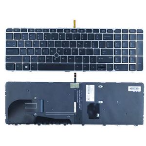 Tastatura za laptop HP EliteBook 750 G3 850 G3 G4 sa pozadisnkim osvetljenjem