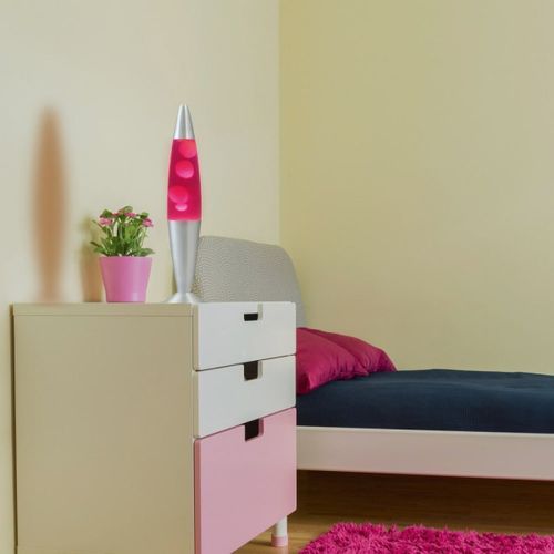 Lollipop2 lava lampa E14 25W belo-rose (4108) slika 3