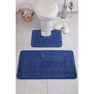 Ethnic Ps - Dark Blue Dark Blue Bathmat