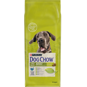 DOG CHOW Adult Large Breed Puretina, potpuna hrana za kućne ljubimce, za odrasle pse velikih pasmina, 14 kg