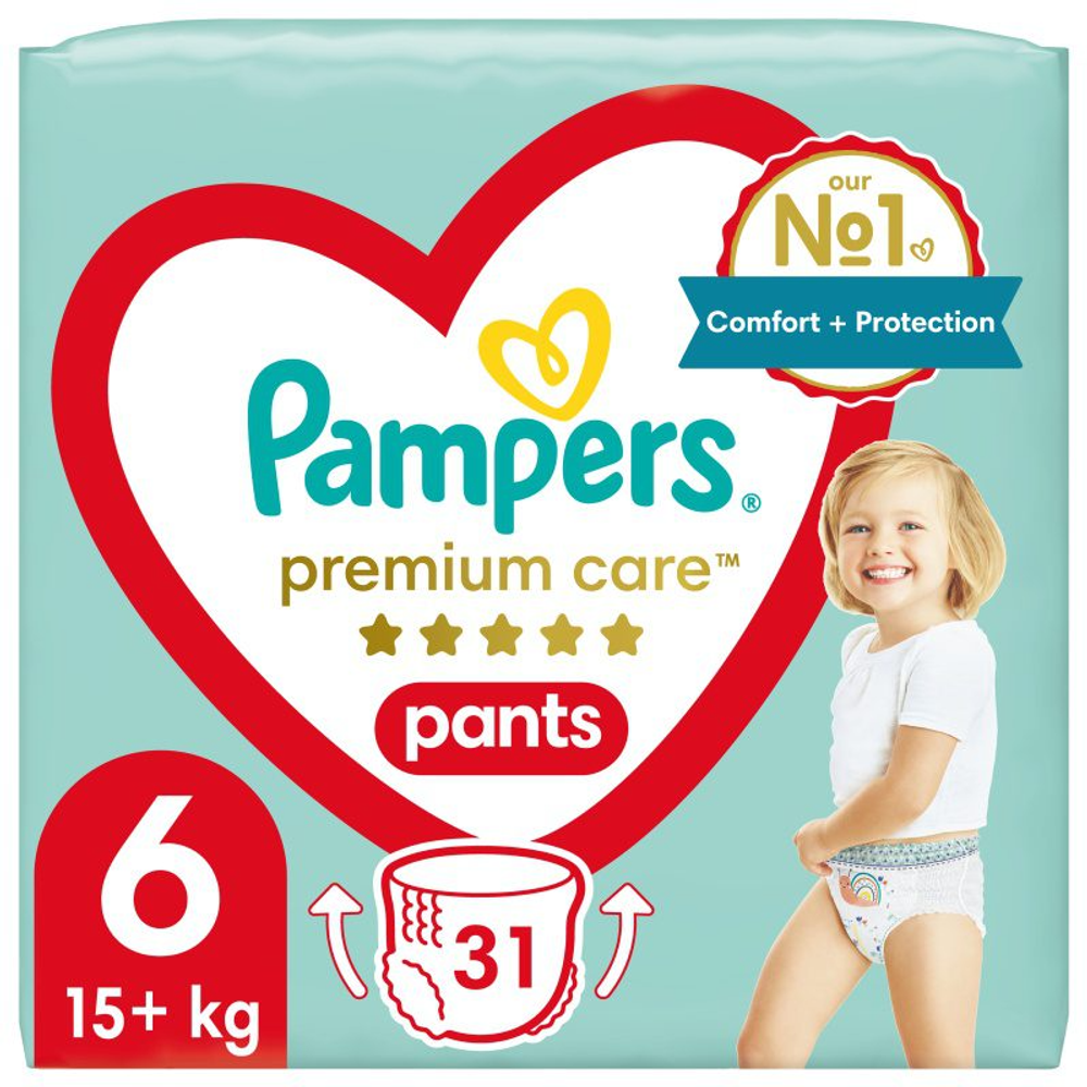 Pampers Pants Pelene gaćice Preminum VP Extra Large 31 kom slika 1