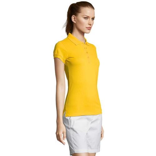 PASSION ženska polo majica sa kratkim rukavima - Žuta, XXL  slika 3