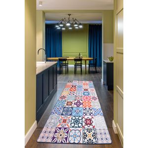 Ceramico Djt Multicolor Hall Carpet (100 x 200)