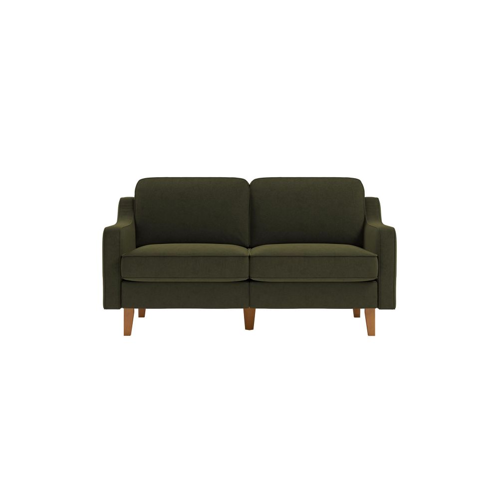 Dvosjed Sofa Robin 2 - boje: uljasta zelena orah slika 4