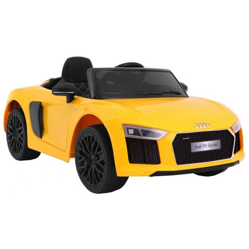 Licencirani auto na akumulator Audi R8 Spyder RS - žuti slika 5