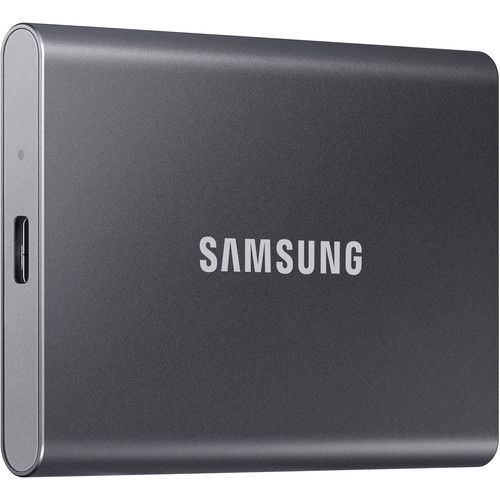 Samsung MU-PC2T0T/WW Portable SSD 2TB, T7, USB 3.2 Gen.2 (10Gbps), [Sequential Read/Write : Up to 1,050MB/sec /Up to 1,000 MB/sec], Grey slika 2