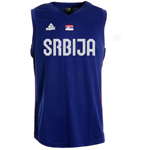 Peak Sport Košarkaški Dres i Šorc Srbija 2022 Plavi Muški slika 1