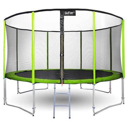 Vrtni trampolin SKYFLYER RING 2 u 1 – 427 cm slika 1