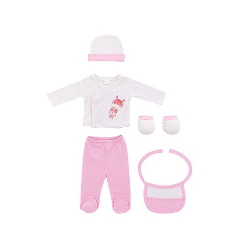 Interbaby Baby set Padobranac 5u1 Pink slika 2