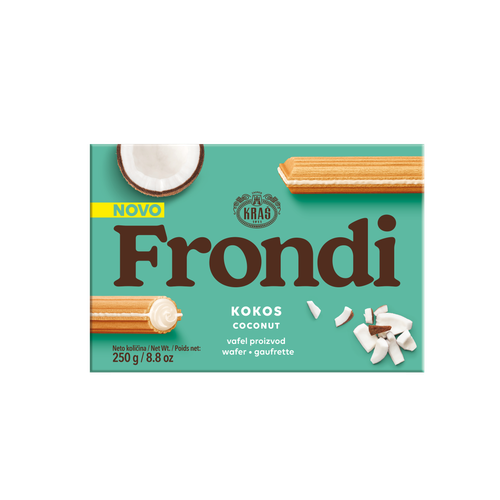 FRONDI vafel kokos 250g slika 1