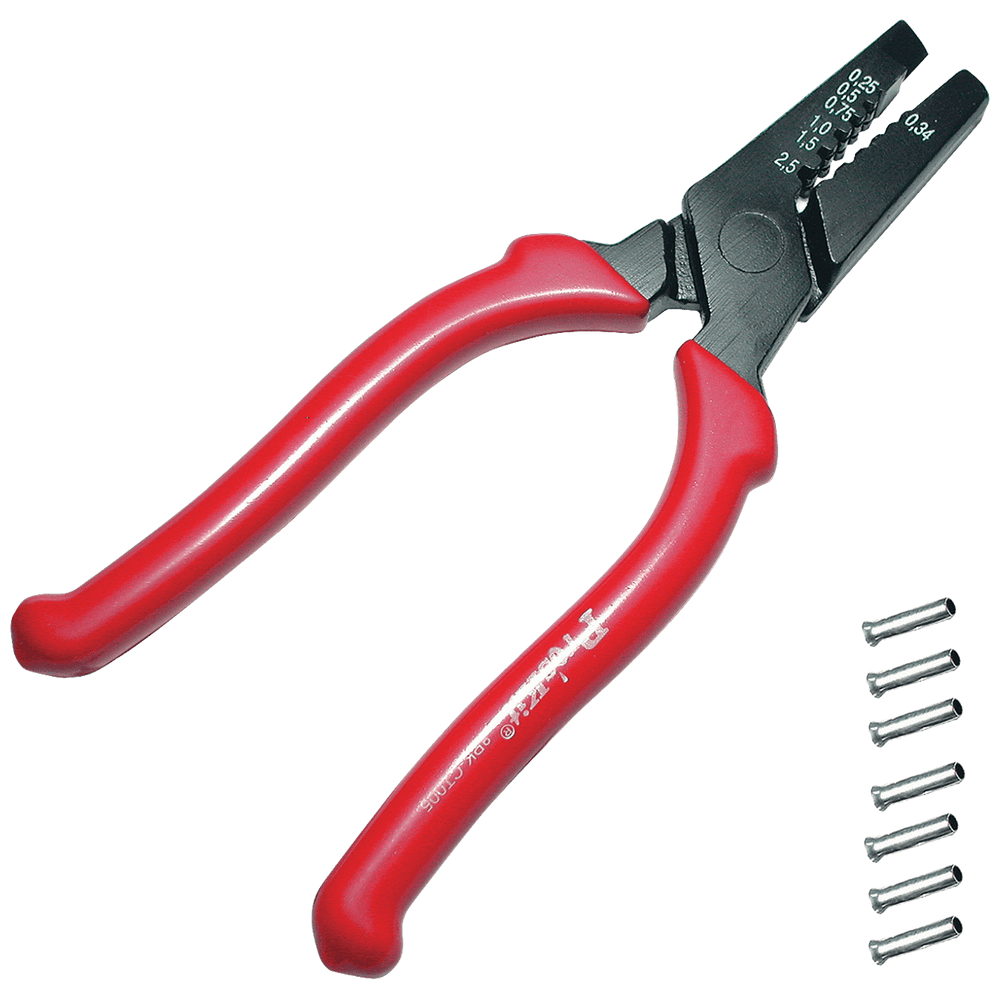 SMA Kliješta za prešanje krajeva žice, 160 mm - 8PK-CT005 slika 1