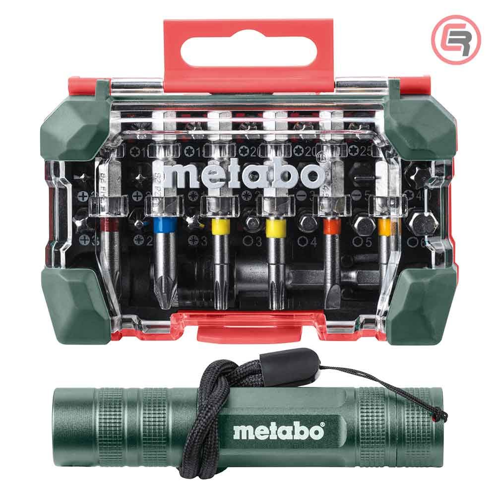 Metabo Set Bitova Bit Box "SP" 29 dijelni + Lampa Mini - 626721000 slika 2