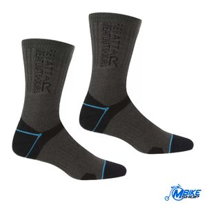 Regatta Ženske čarape Blister Protection II Black Ash 35-38