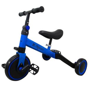 Bicikl bez pedala/tricikl "Duo trike" - plavi