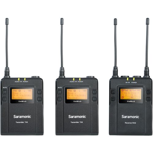 Saramonic UHF wireless mikrofon with 2 transmitters slika 1