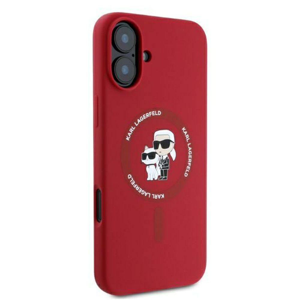 TPU Karl Lagerfeld maska za iPhone 16 KLHMP16SSCMKCRHR slika 3