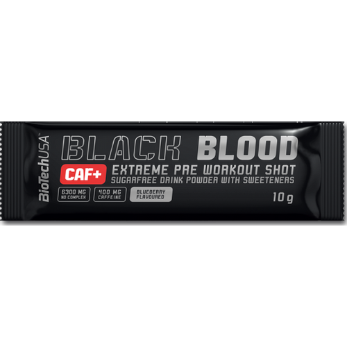 BioTech USA Black Blood + Caffeine 10 g Grožđe slika 1