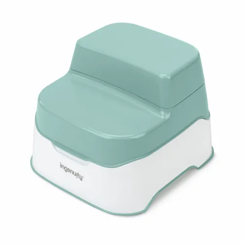 Kids II Ingenuity 3-U-1 Sistem -  Noša Potty/Steper/Adapter - White/Mint (12M+) slika 2