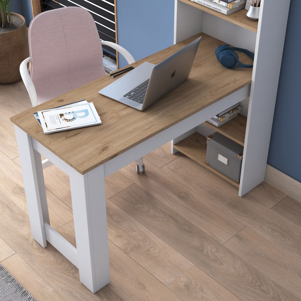 HA106 - 2493 WhiteWalnut Radni Sto slika 3