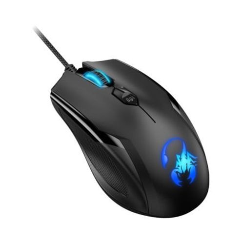 GENIUS Ammox X1-600 USB Optical Gaming crni miš slika 1