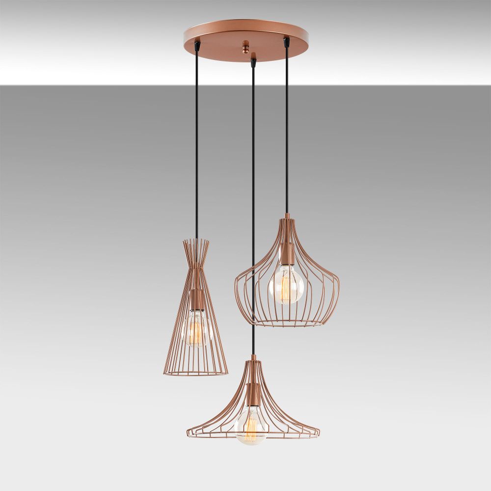 Luster od Bakra Mezopotamya - Model N-1298 slika 3